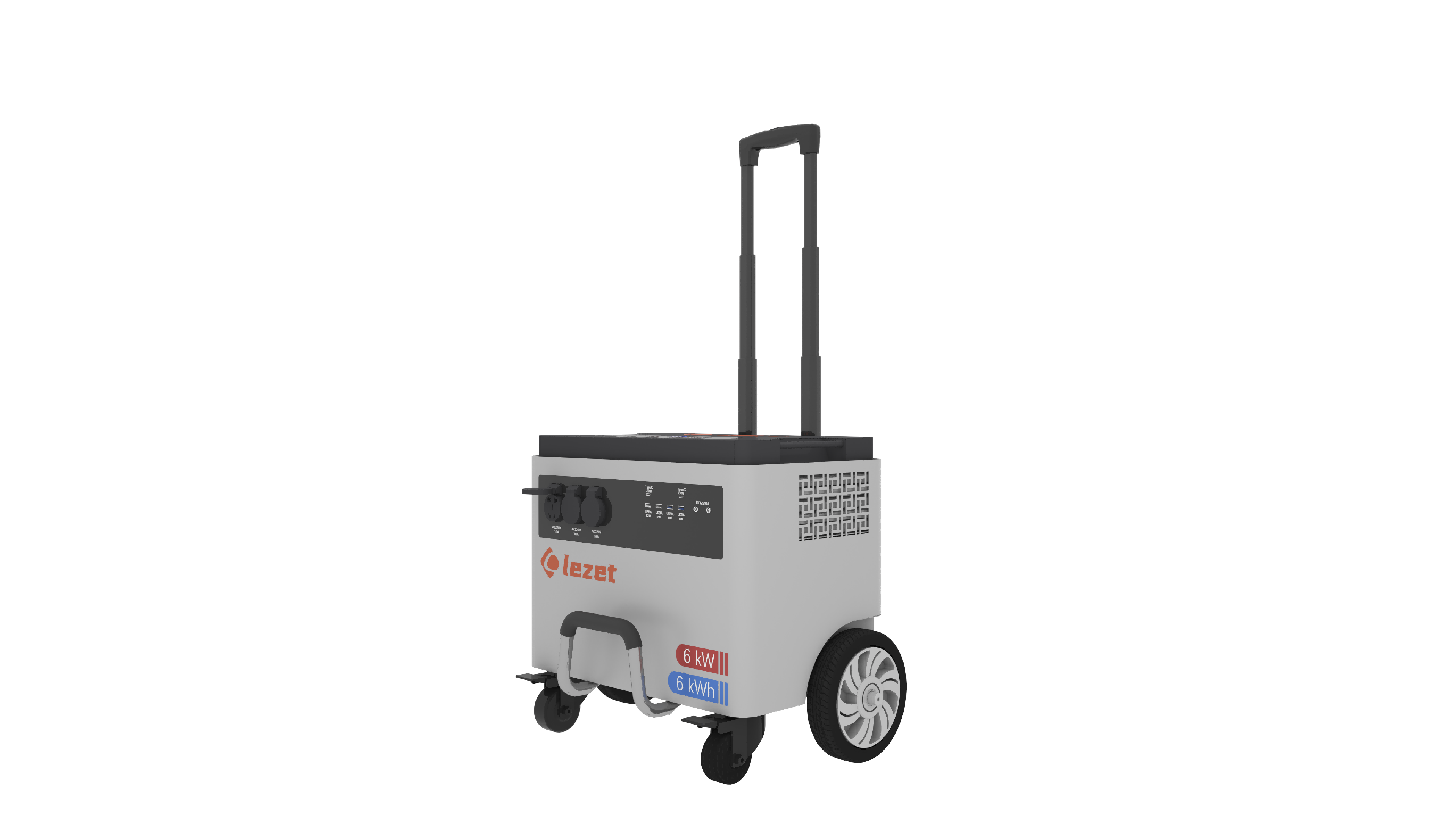 6kWh Trolley Type Power Station
